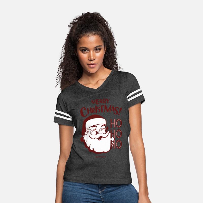 Maroon Monochrome Modern Merry Christmas T Shirt