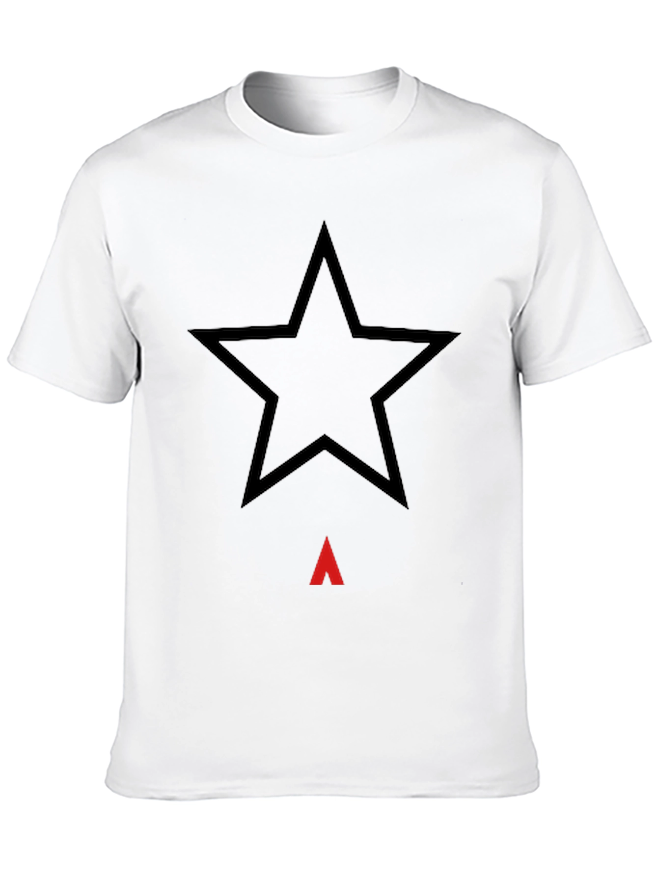 Star Arrow Graphic Black T-Shirt