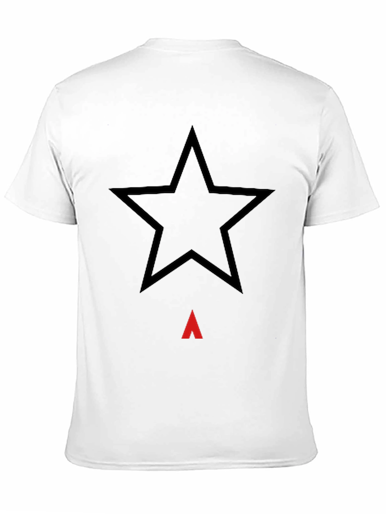 Star Arrow Graphic Black T-Shirt