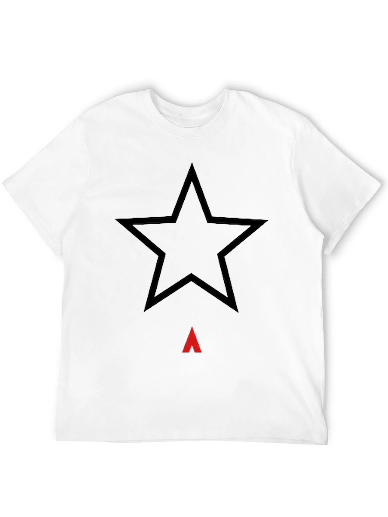 Star Arrow Graphic Black T-Shirt