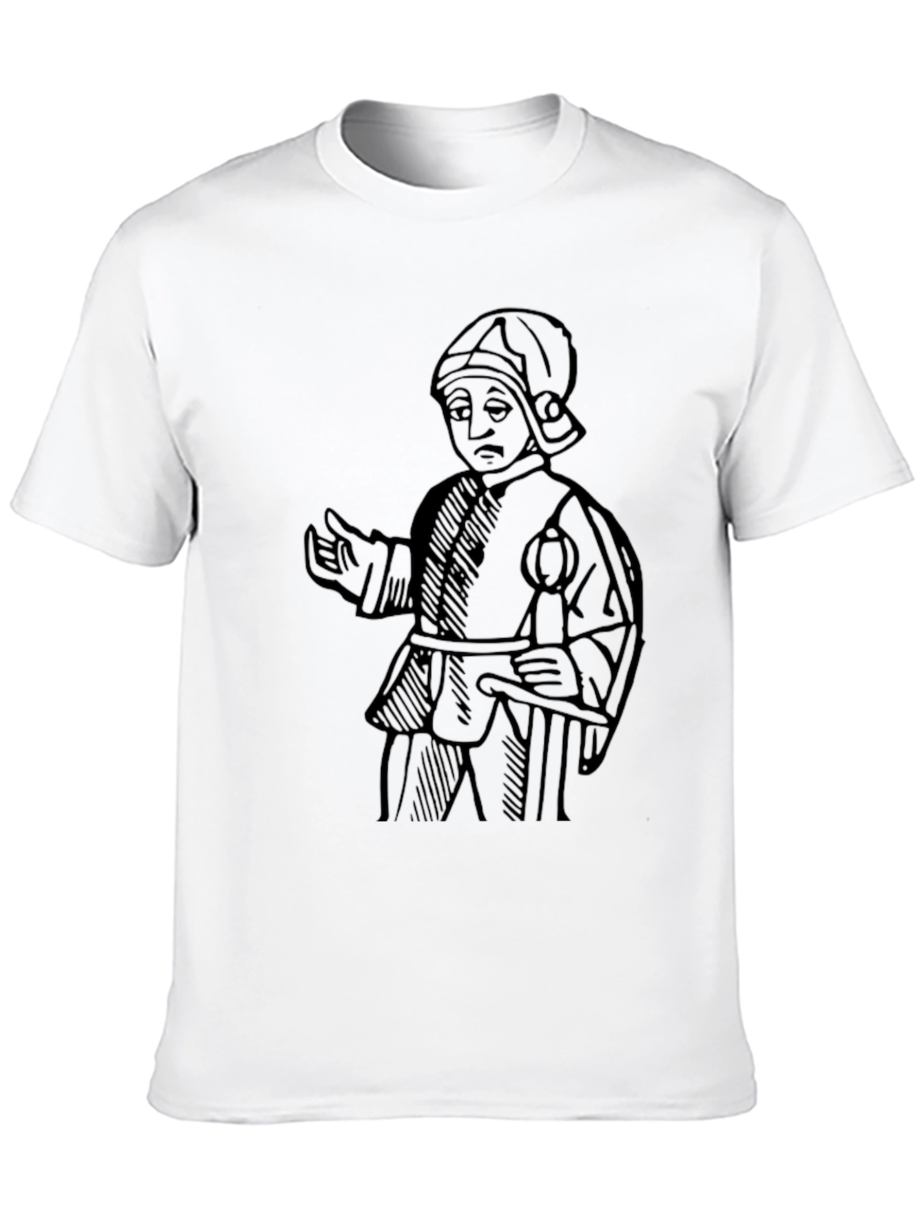 Medieval Man Black T-Shirt