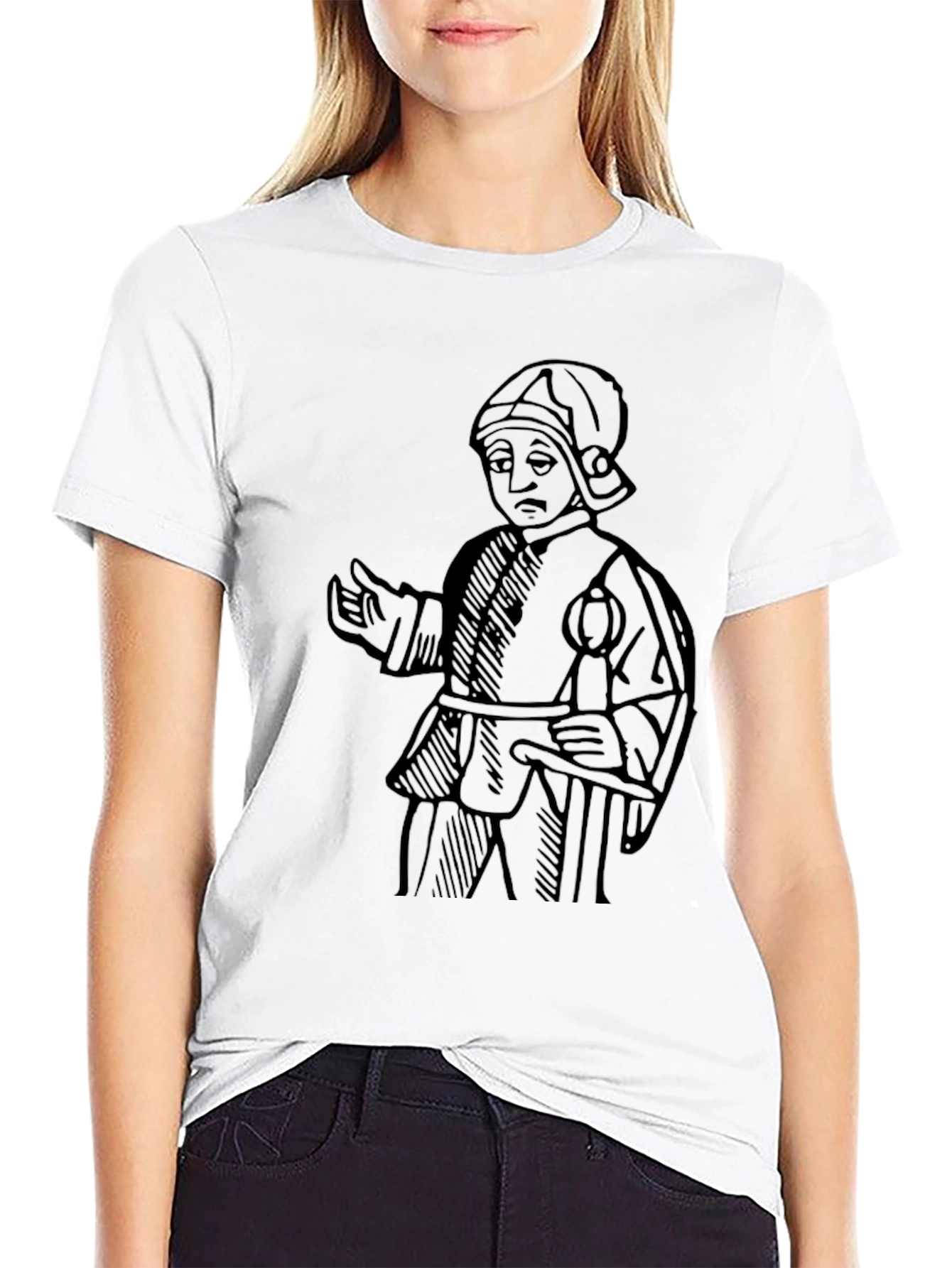 Medieval Man Black T-Shirt