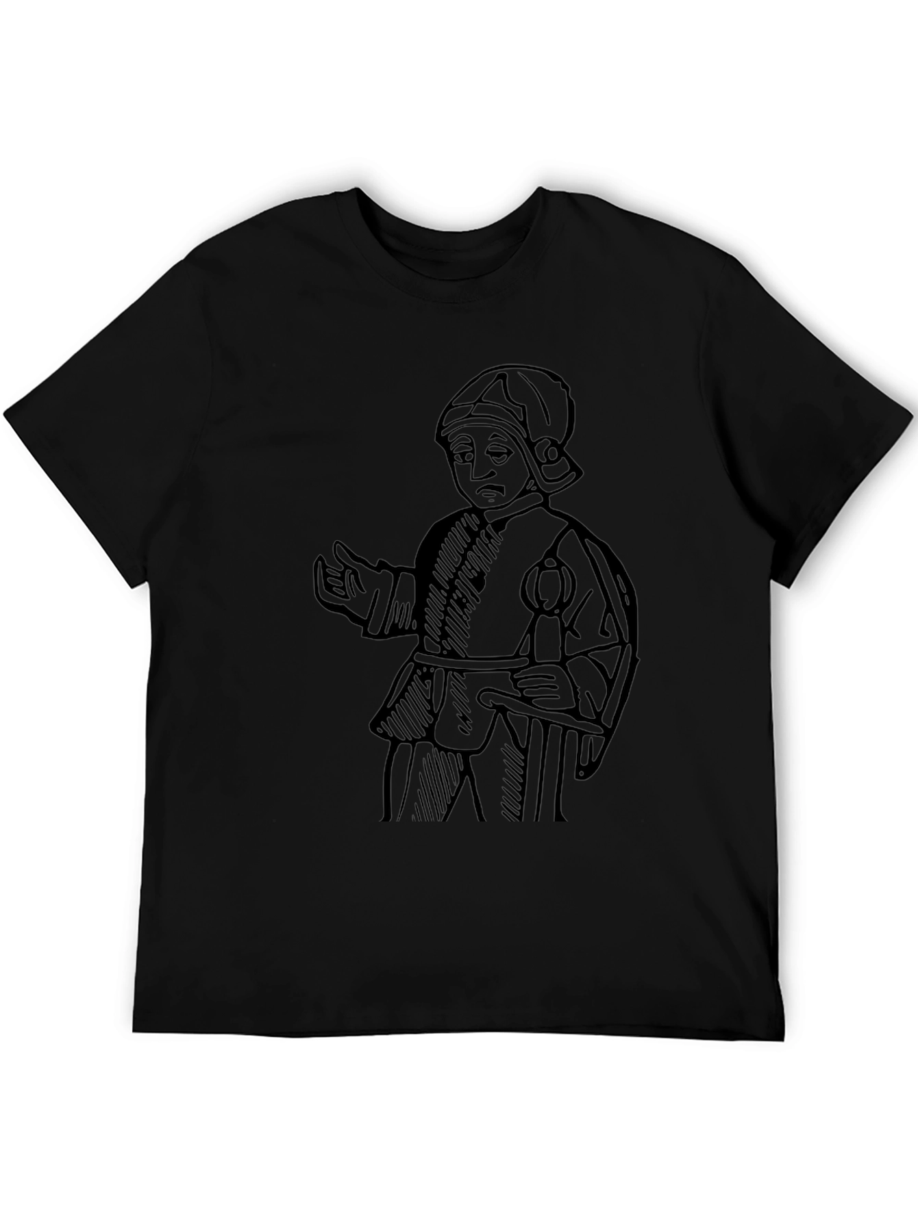 Medieval Man Black T-Shirt