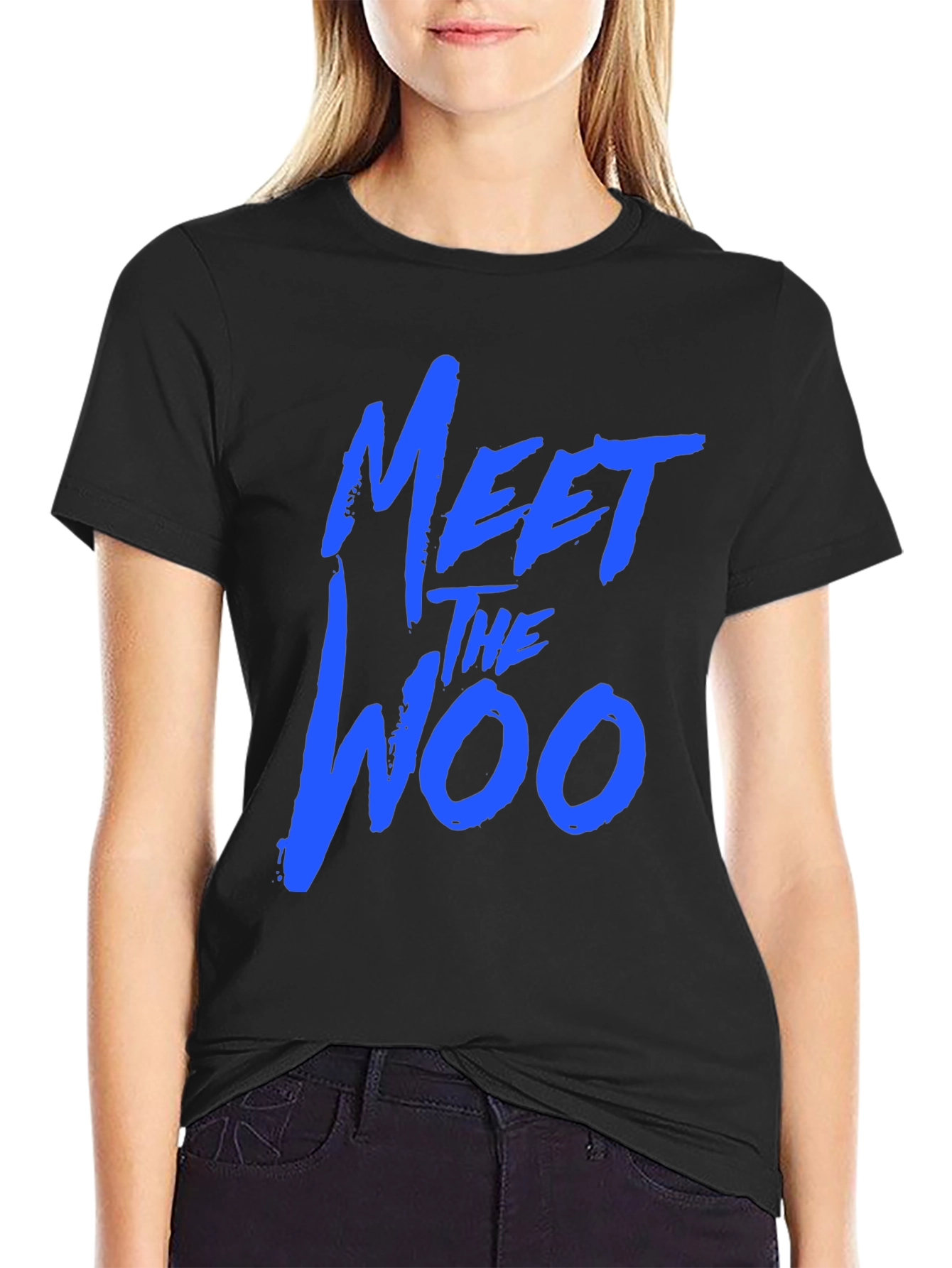 Meet The Woo Graphic T-Shirt - Black