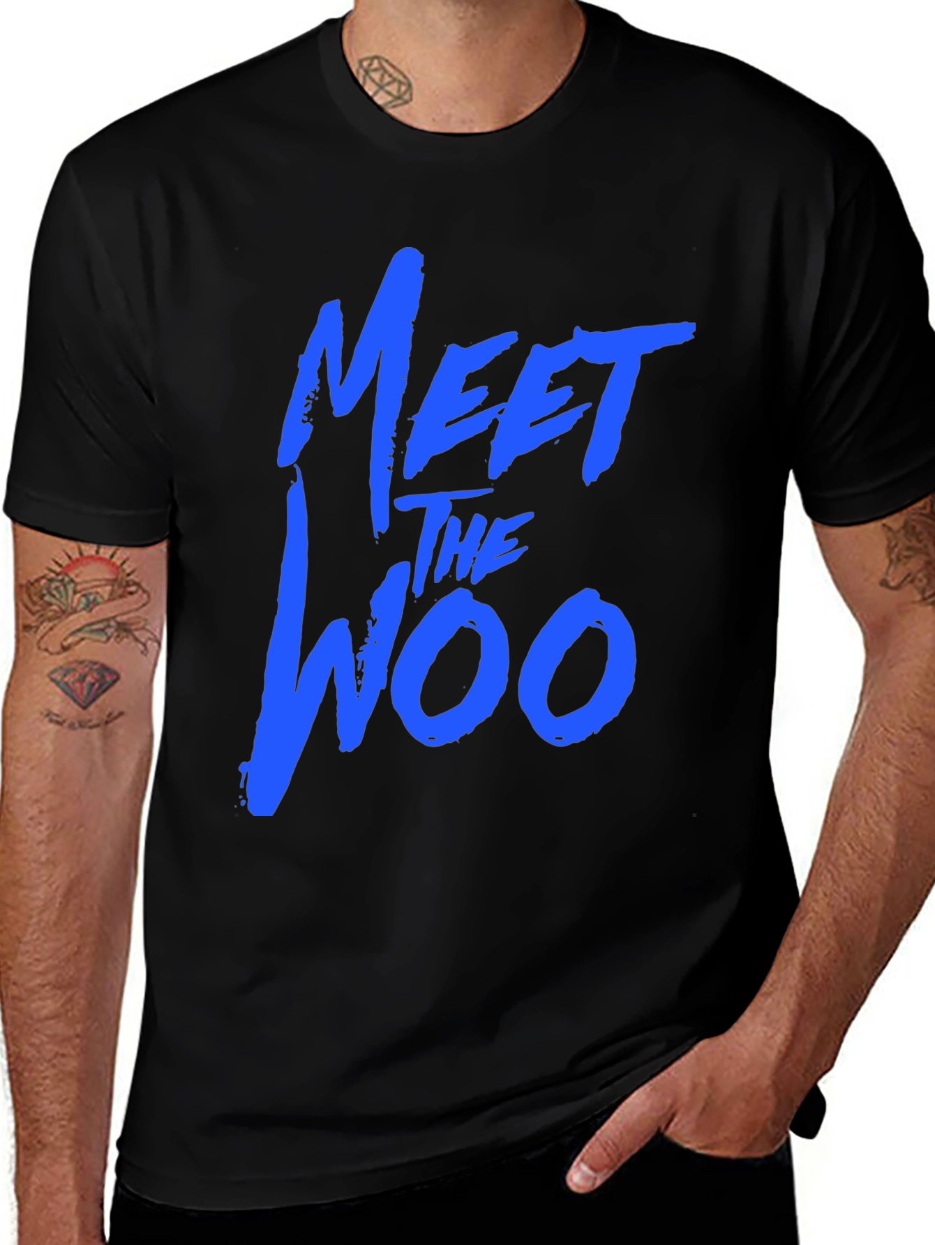 Meet The Woo Graphic T-Shirt - Black