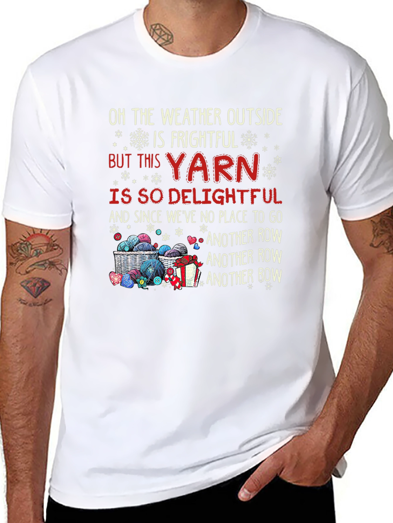 Yarn Delightful Winter T-Shirt