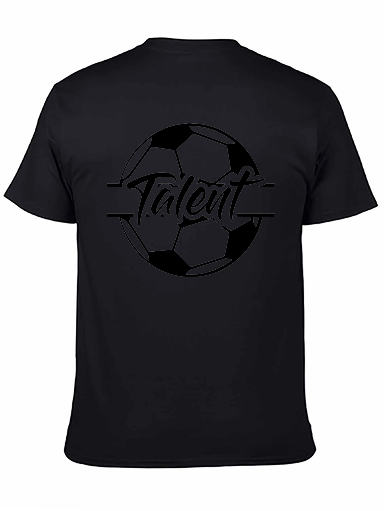 Talent Soccer Graphic Tee - Black