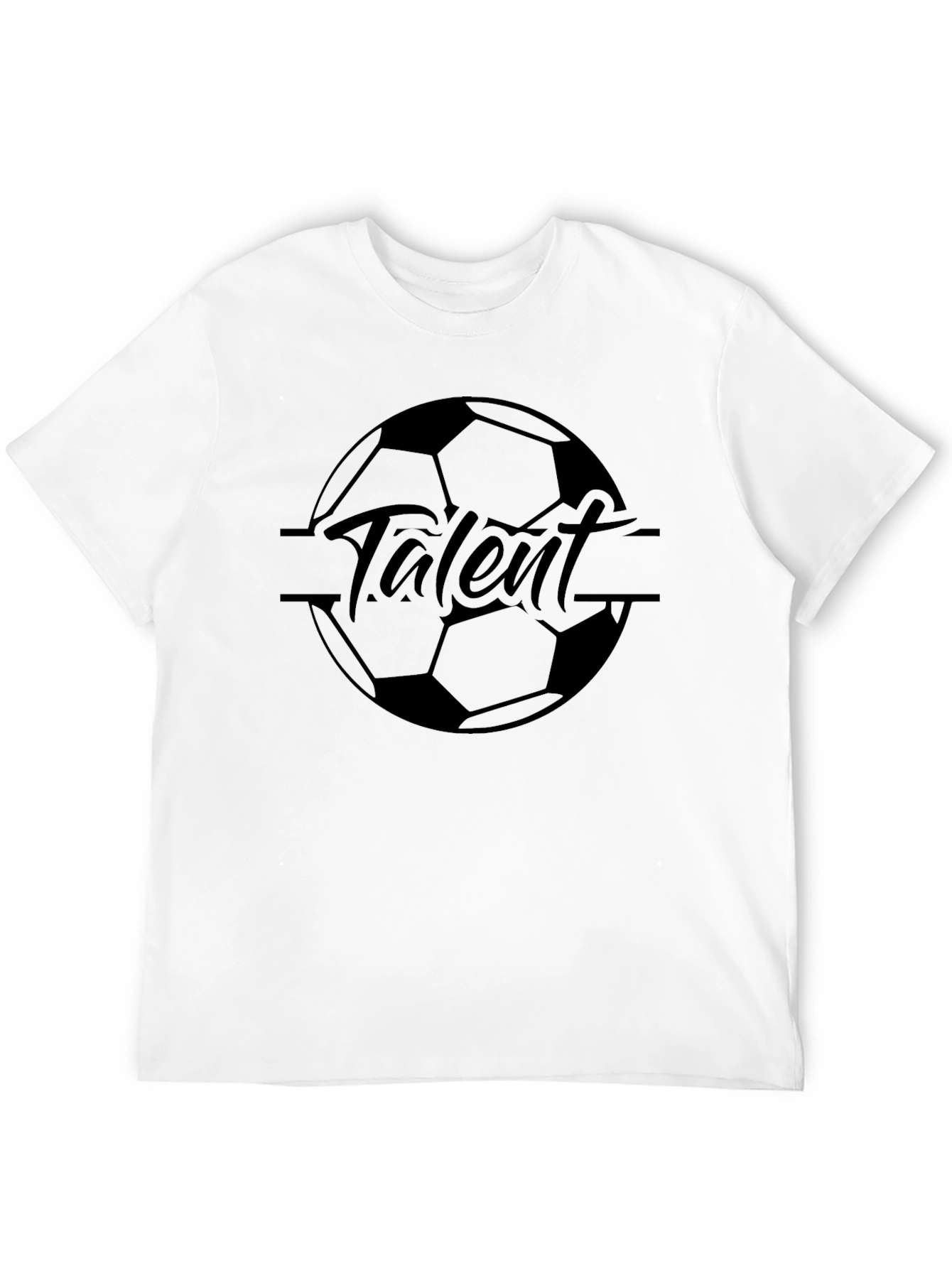 Talent Soccer Graphic Tee - Black