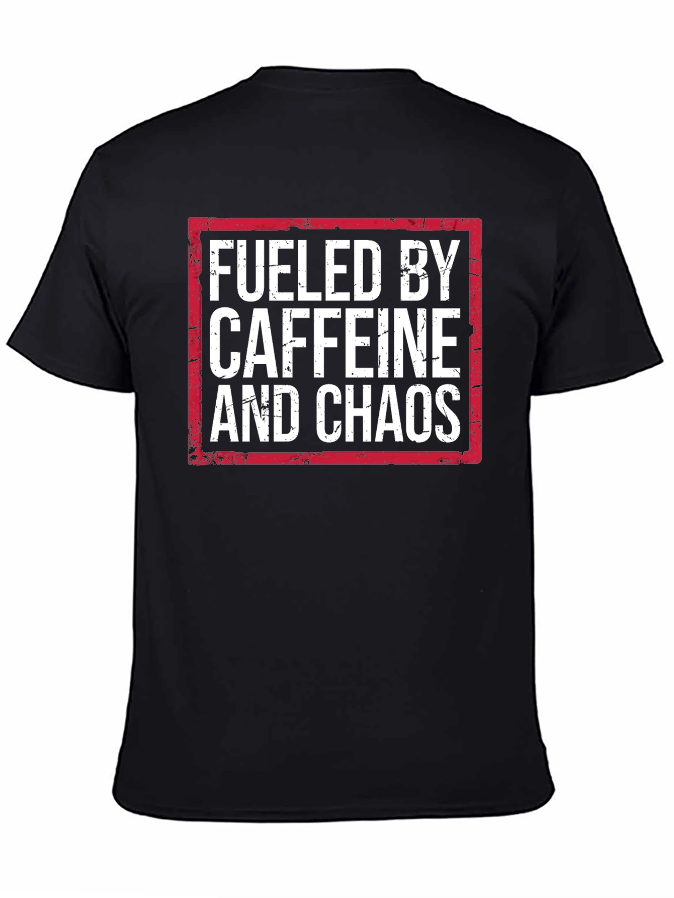 Fueled by Caffeine and Chaos Graphic Tee