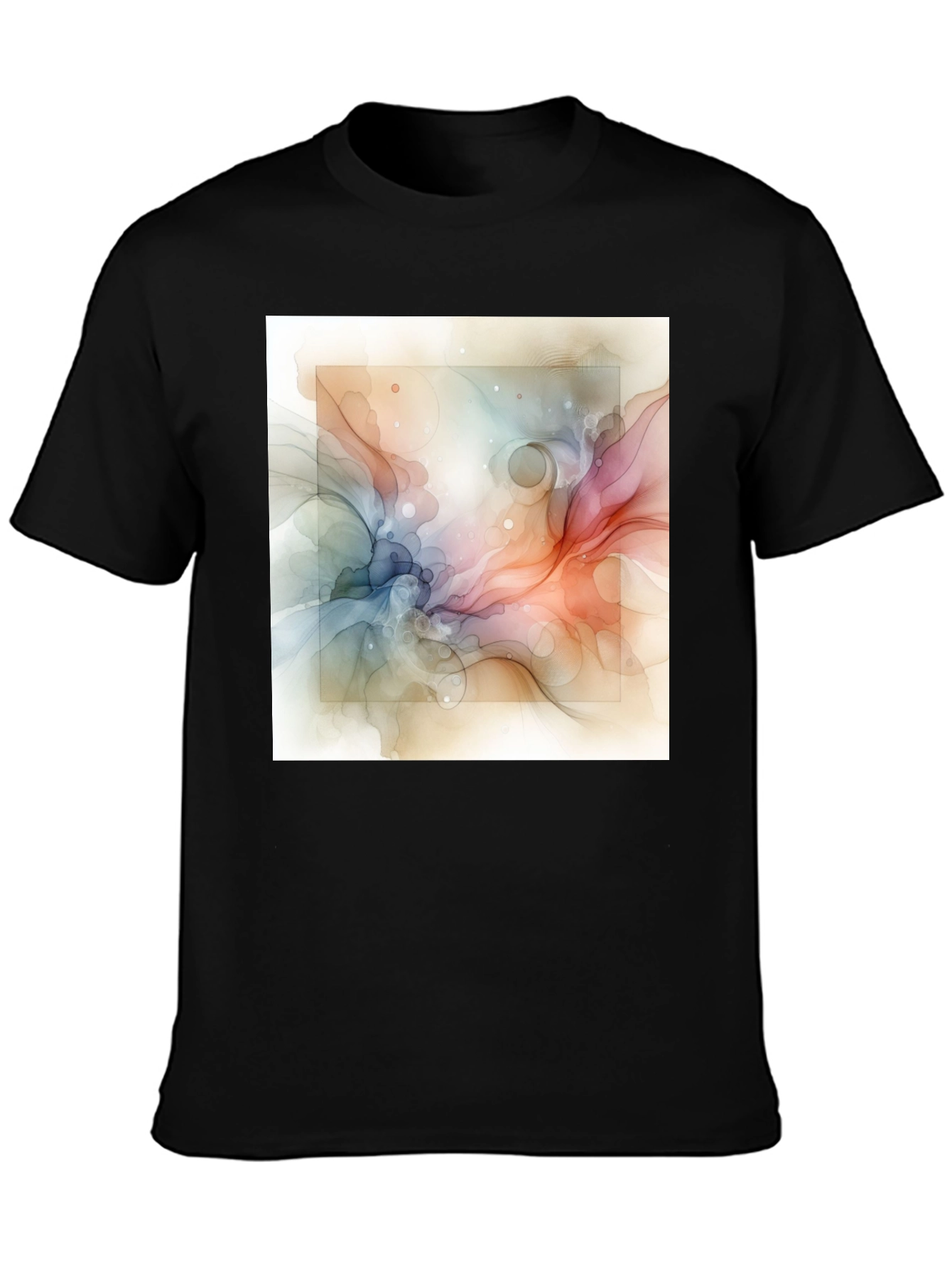 Abstract Art Graphic T-Shirt - Modern Style