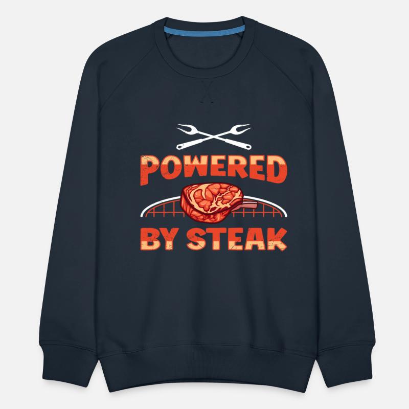 Meat Lover Powered by Steak Funny Meat