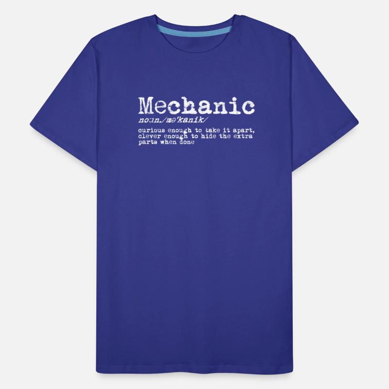 Mechanic Noun Curious enough to take it apart