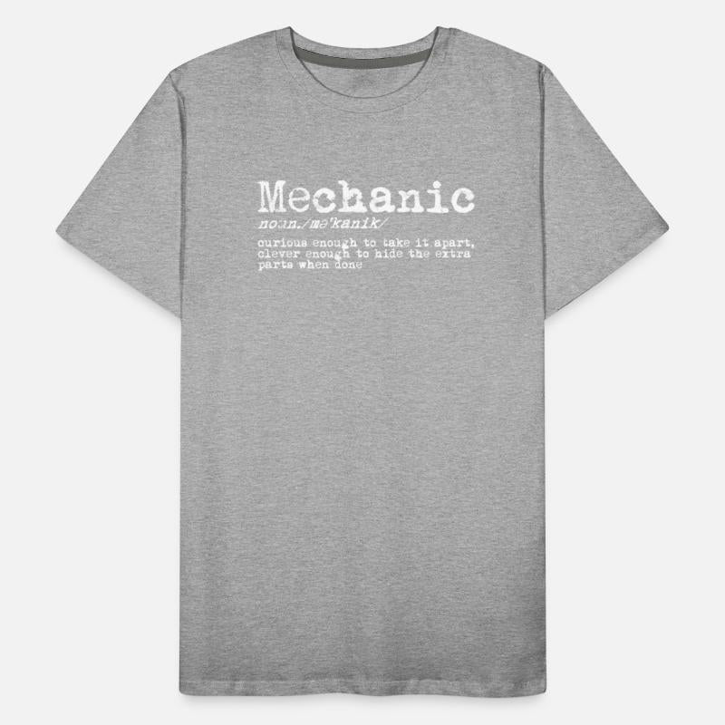 Mechanic Noun Curious enough to take it apart