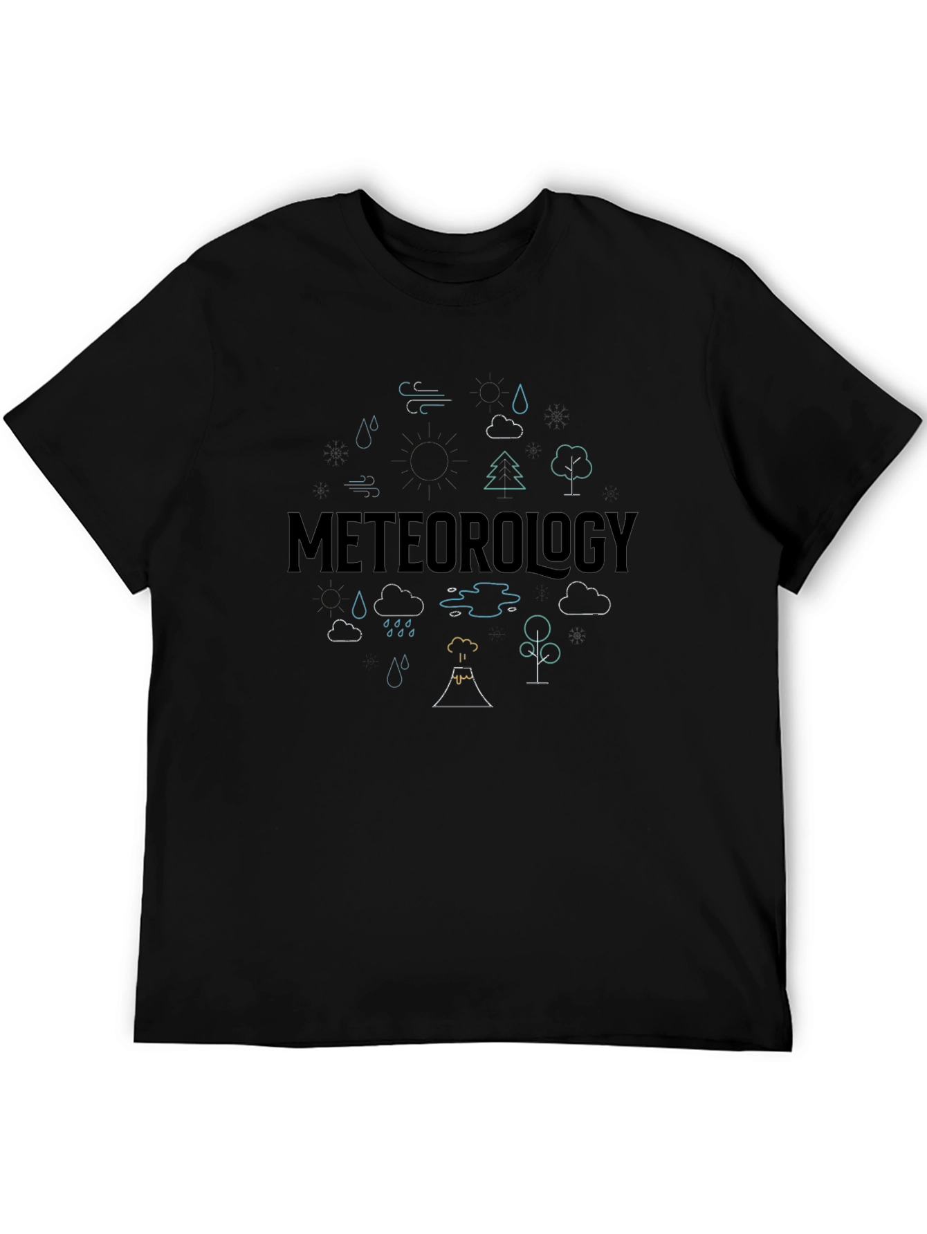 Meteorology Graphic Tee - Weather Science T-Shirt