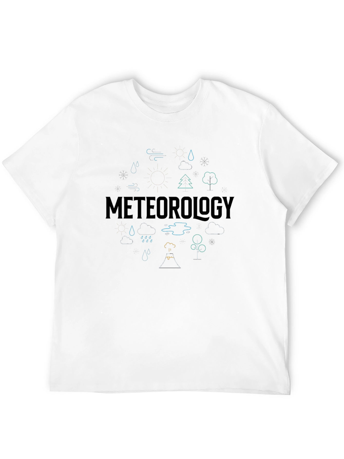 Meteorology Graphic Tee - Weather Science T-Shirt