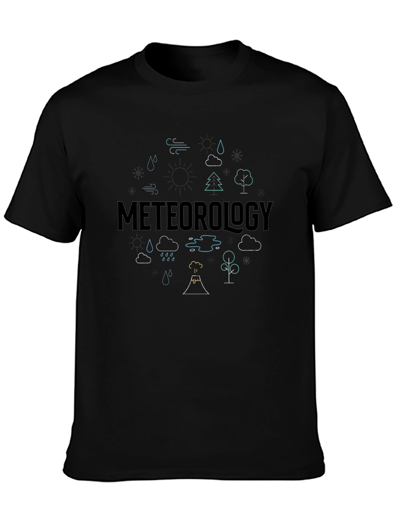 Meteorology Graphic Tee - Weather Science T-Shirt