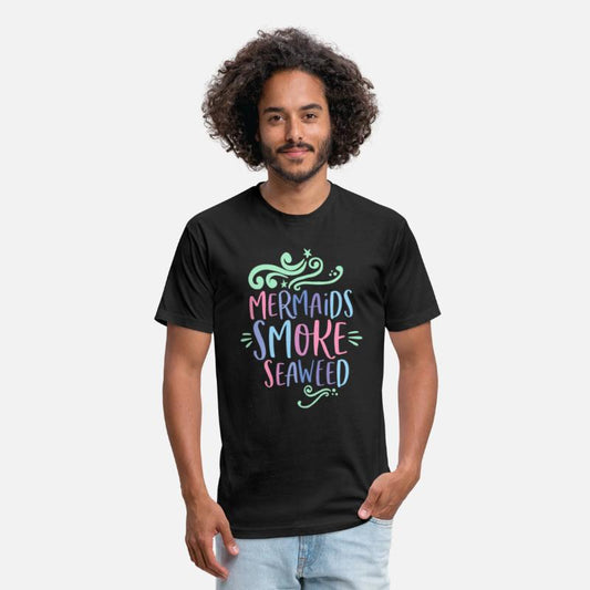 mermaids smoke sea weed pot funny quote