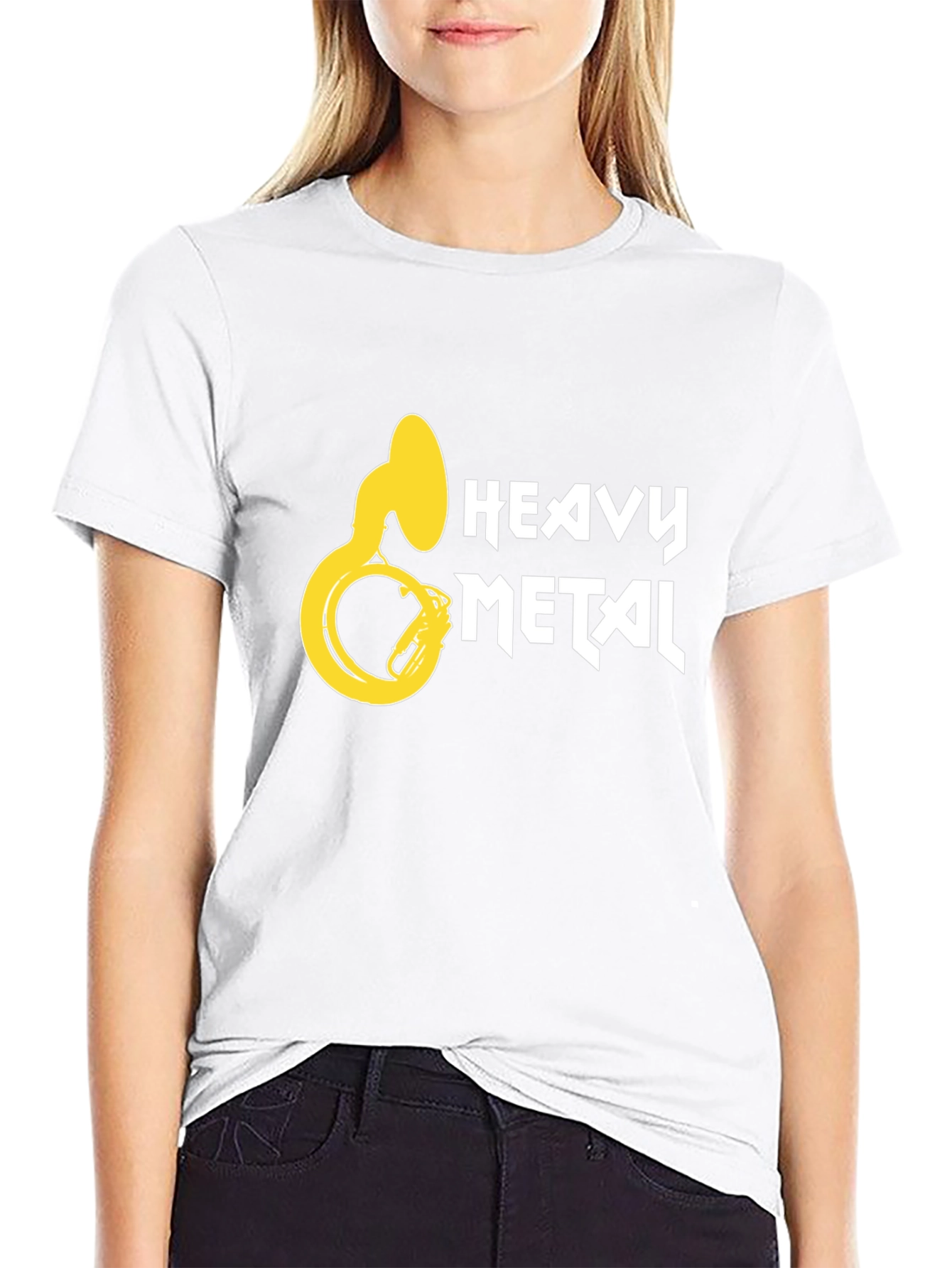 Heavy Metal Tuba T-Shirt - Black