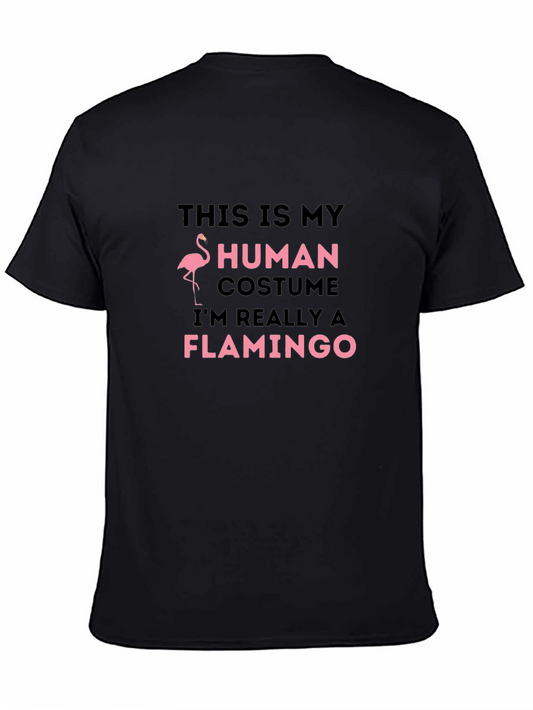 Human Costume Flamingo T-Shirt