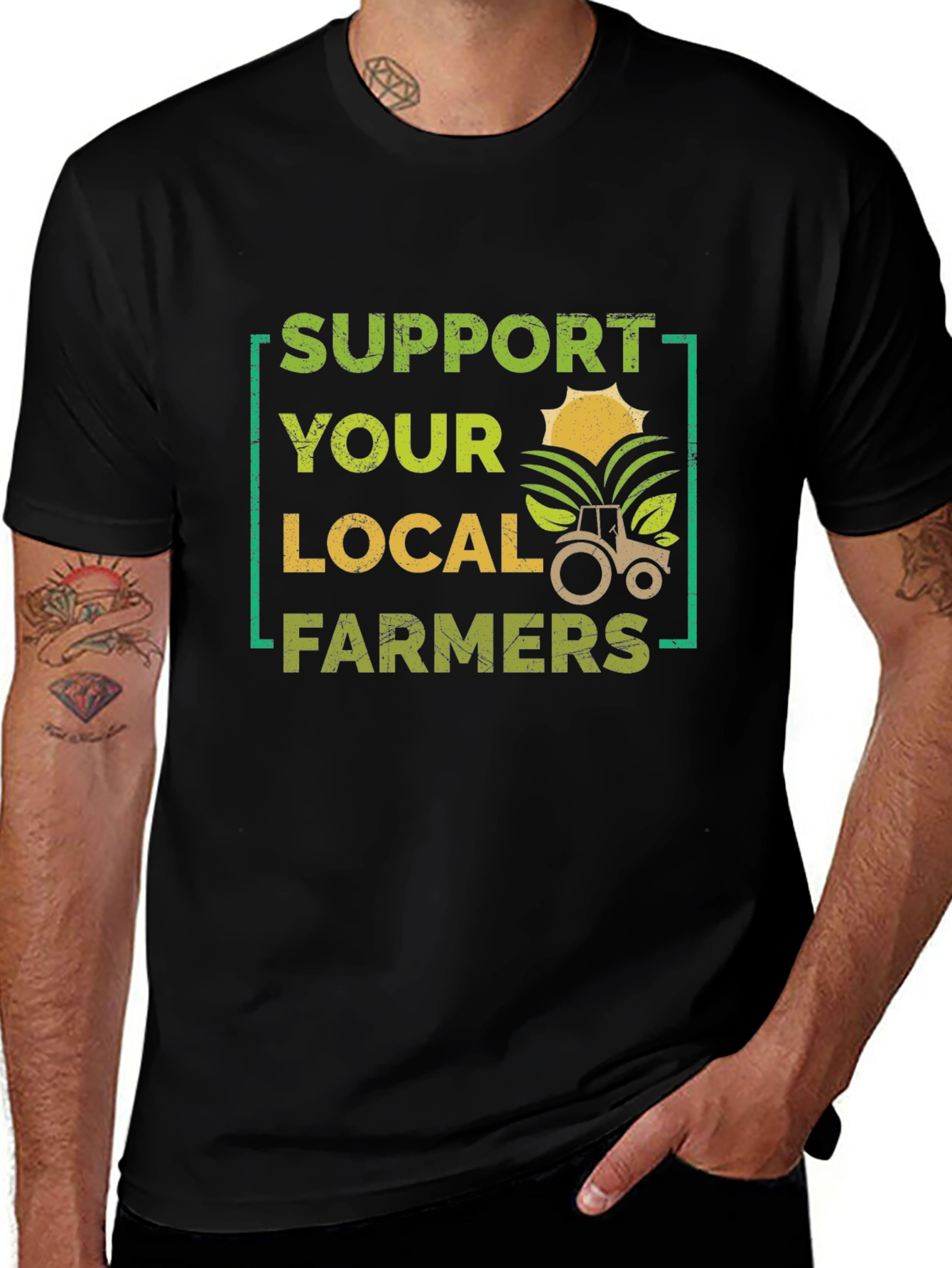 Support Local Farmers T-Shirt