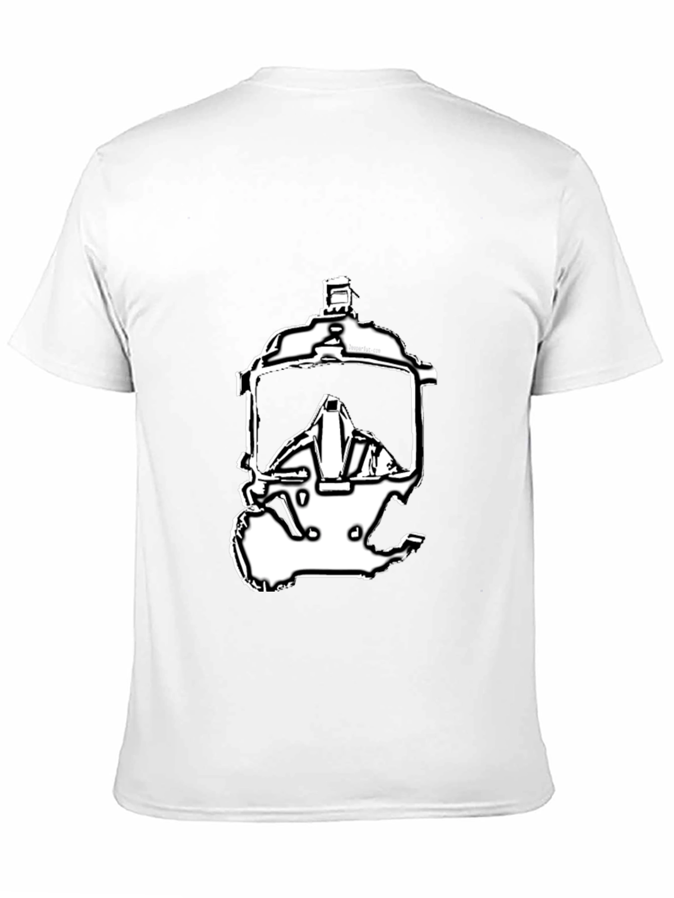 Graphic Tee - Spray Can Mask