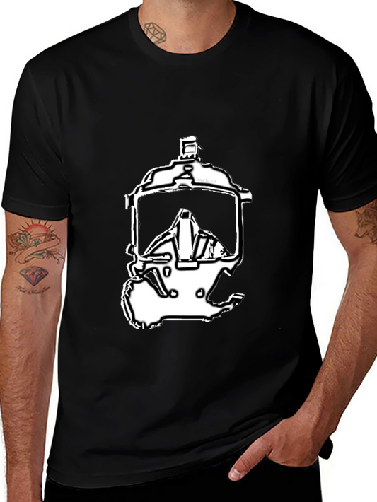 Graphic Tee - Spray Can Mask