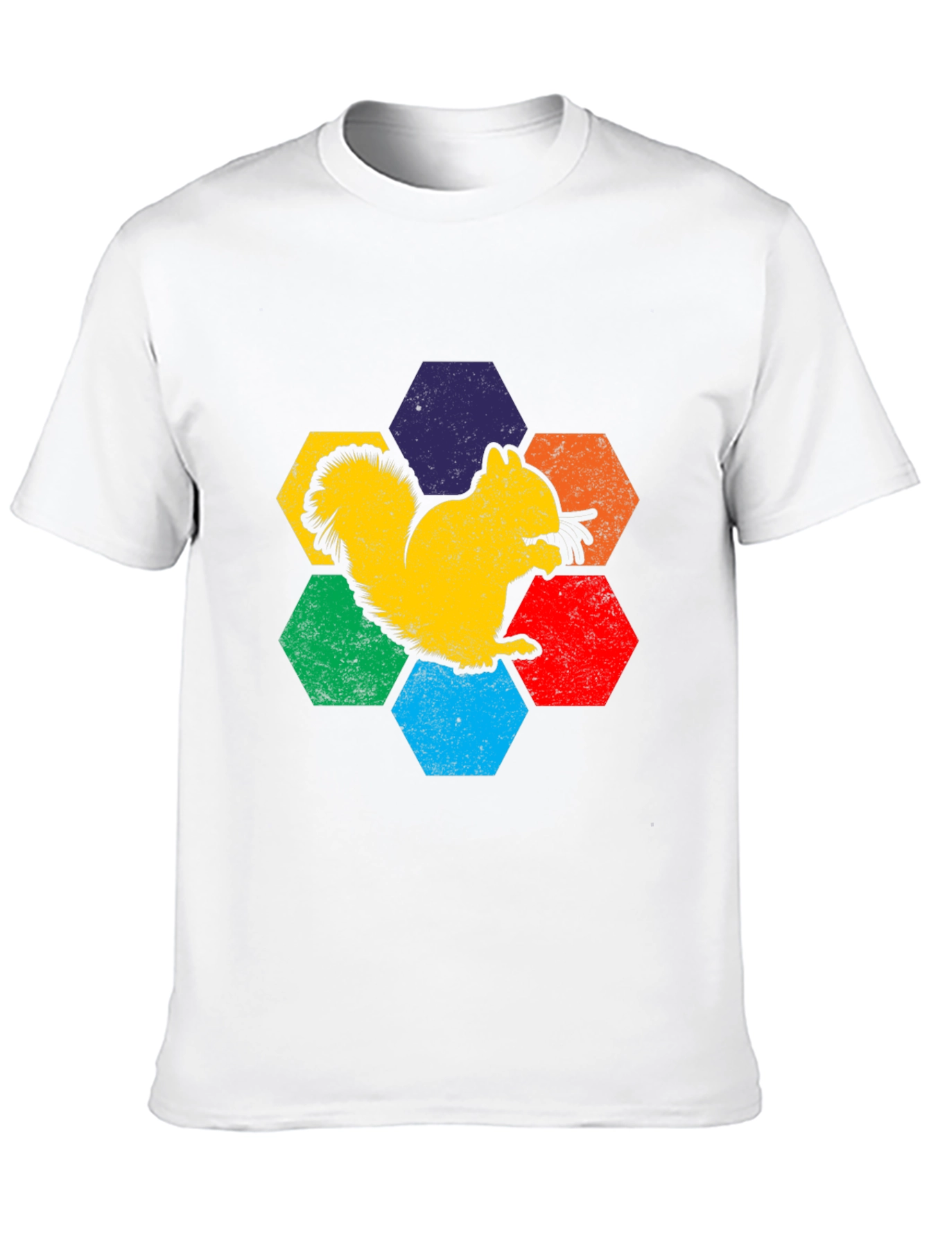 Squirrel Hexagon T-Shirt