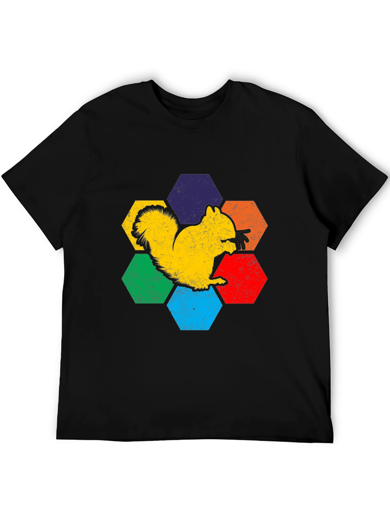 Squirrel Hexagon T-Shirt