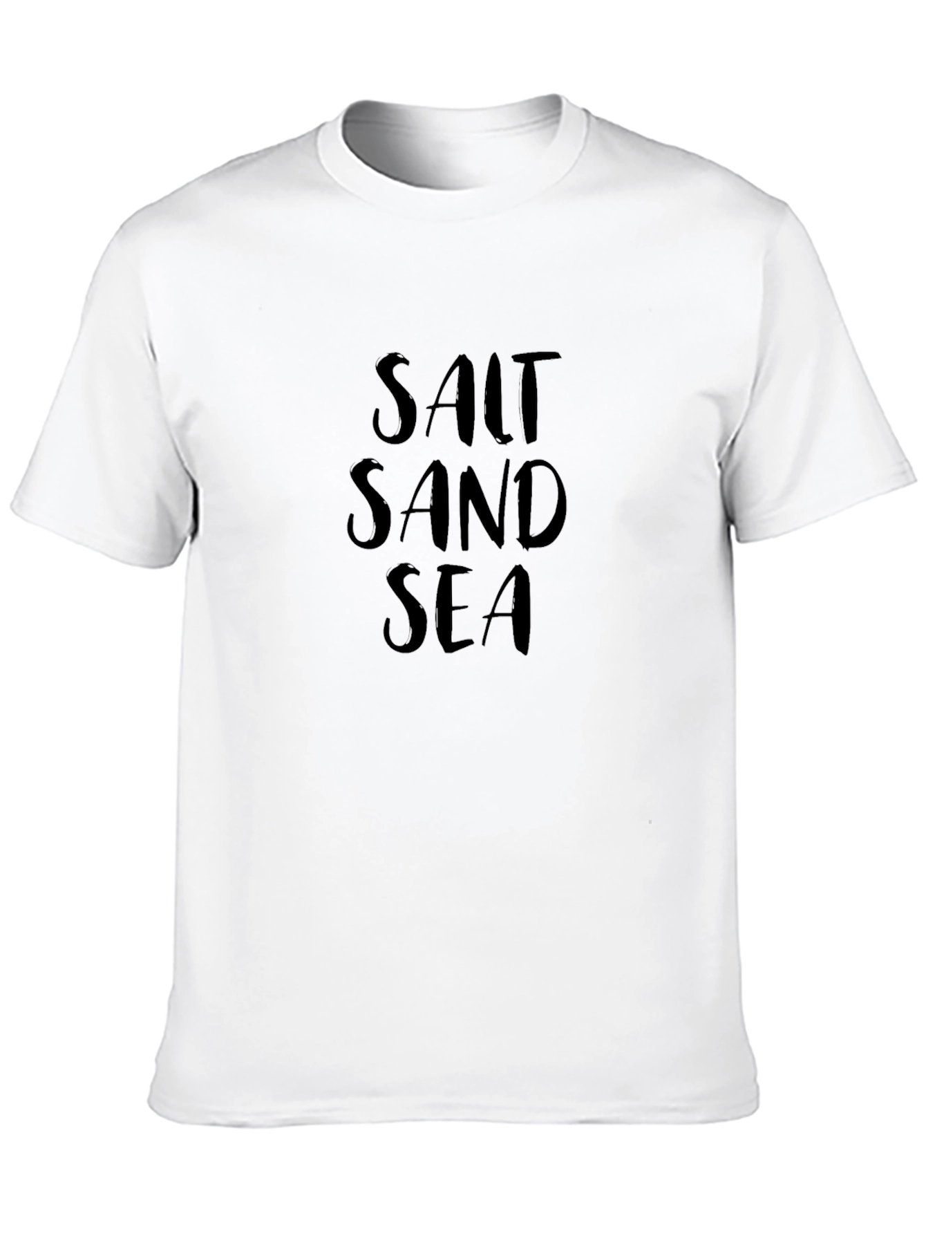 Salt Sand Sea Graphic Tee - Black