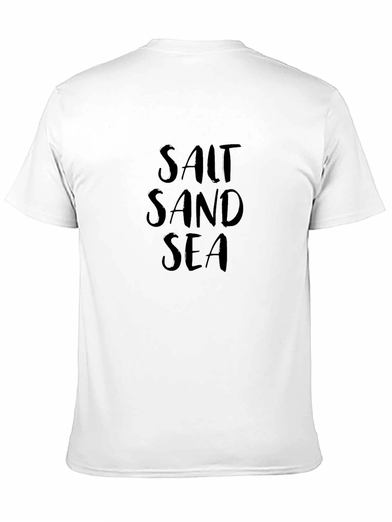 Salt Sand Sea Graphic Tee - Black