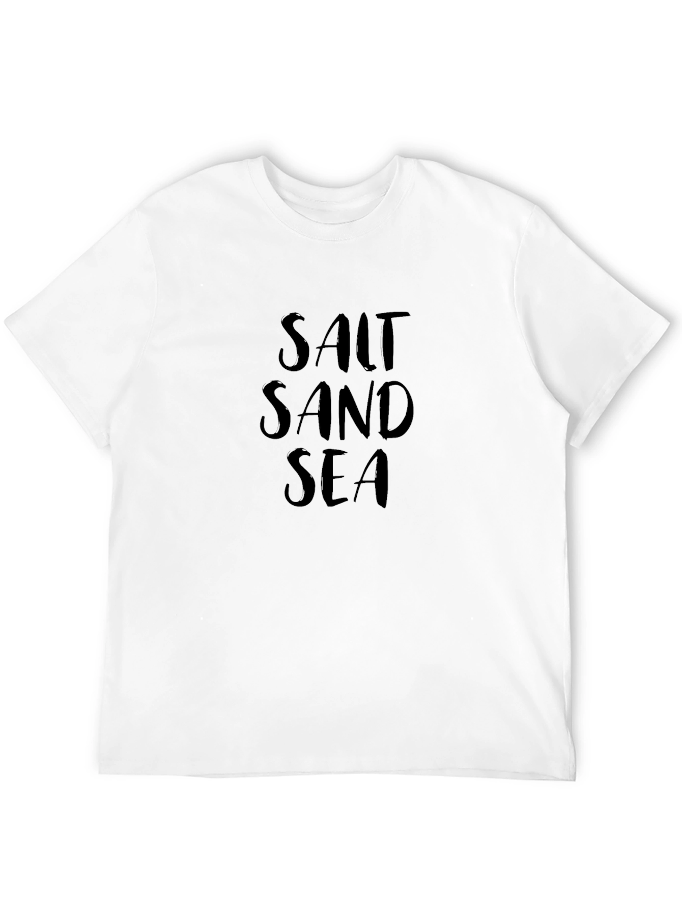 Salt Sand Sea Graphic Tee - Black