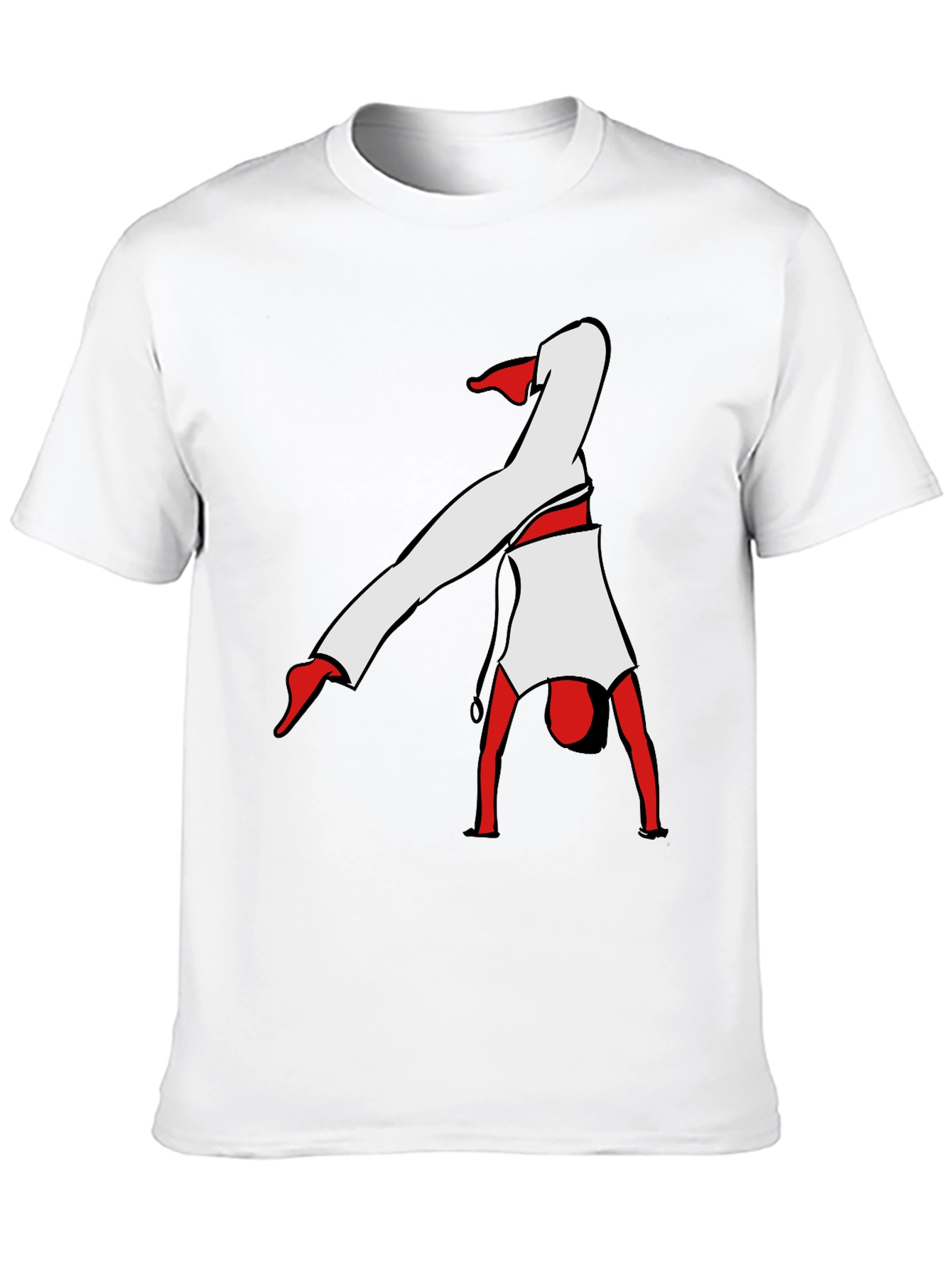 Capoeira Handstand T-Shirt - Black