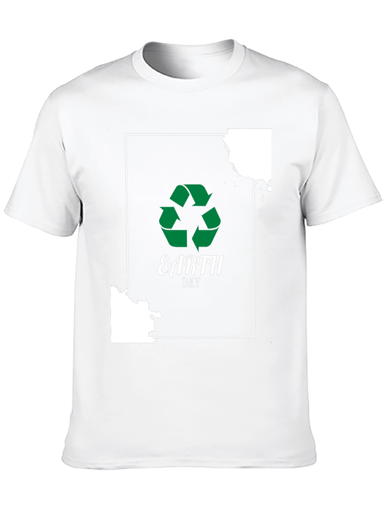Earth Day Recycle Graphic Tee - Eco-Friendly Shirt