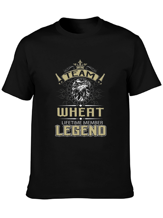 Team Wheat Legend T-Shirt - Lifetime Member Design