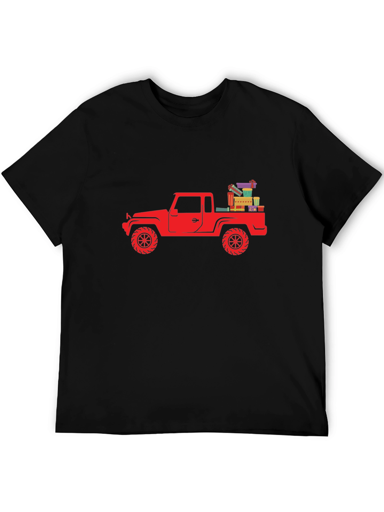 Christmas Truck T-Shirt - Festive Holiday Tee