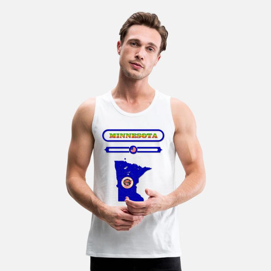 MINNESOTA MAP, MINNESOTA, USA. SAMER BRASIL