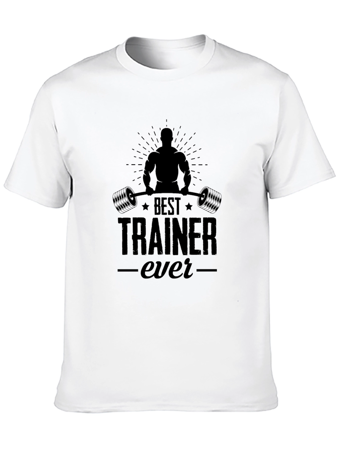Best Trainer Ever Black Graphic T-Shirt
