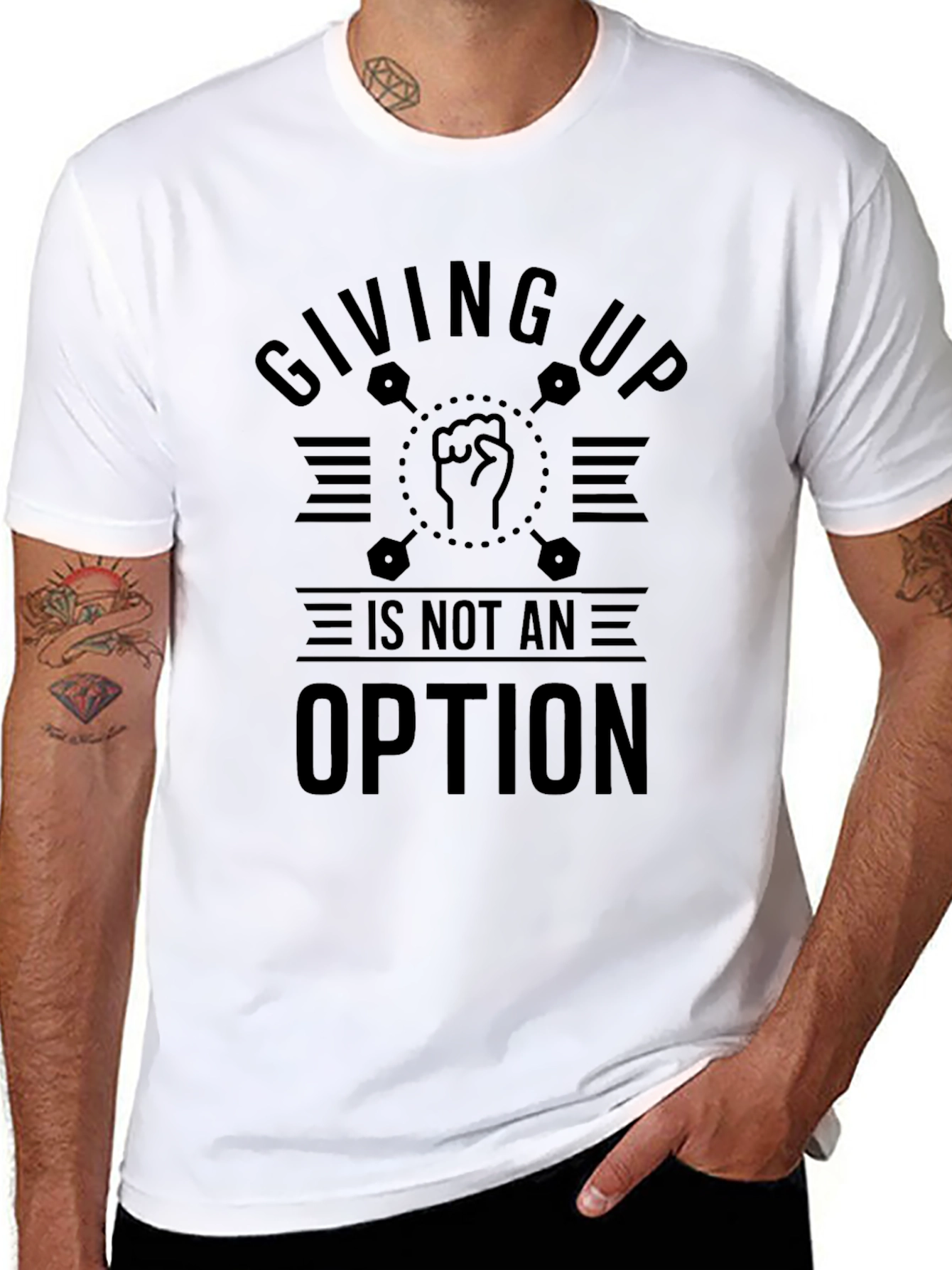 Giving Up Is Not An Option T-Shirt