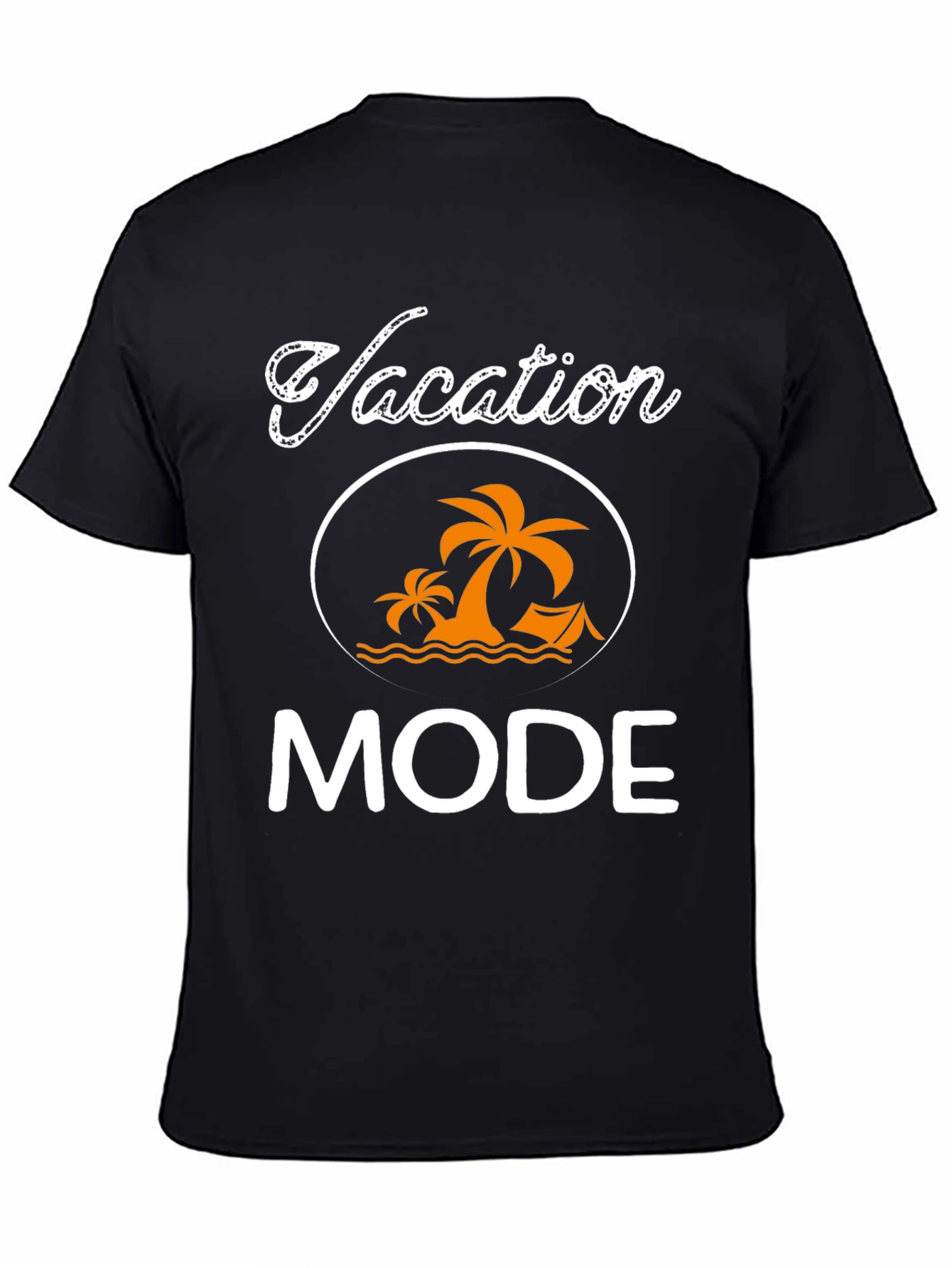Vacation Mode Palm Tree Graphic T-Shirt