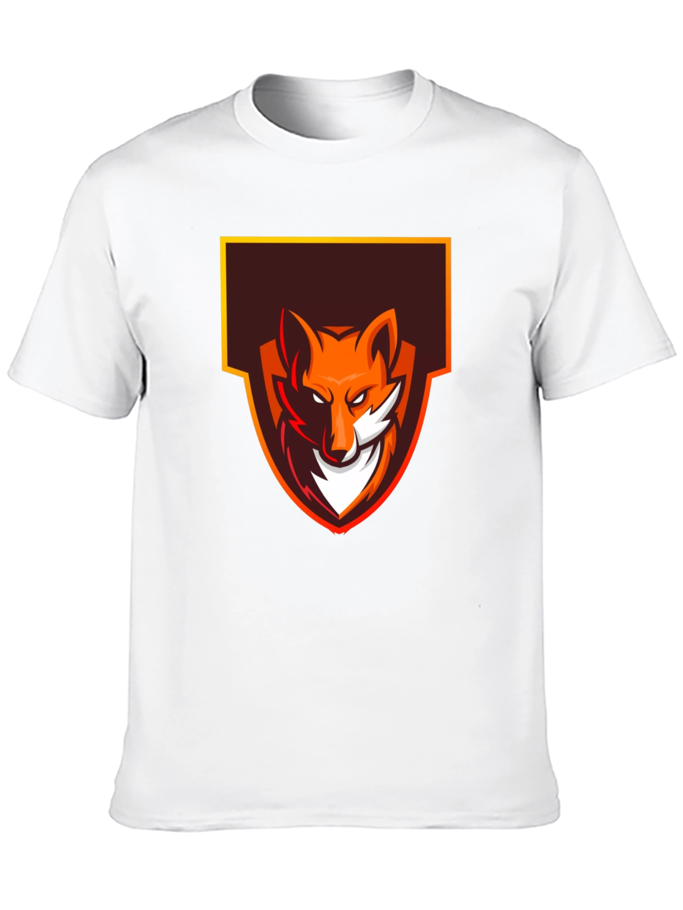 Bold Fox Graphic Tee - Black