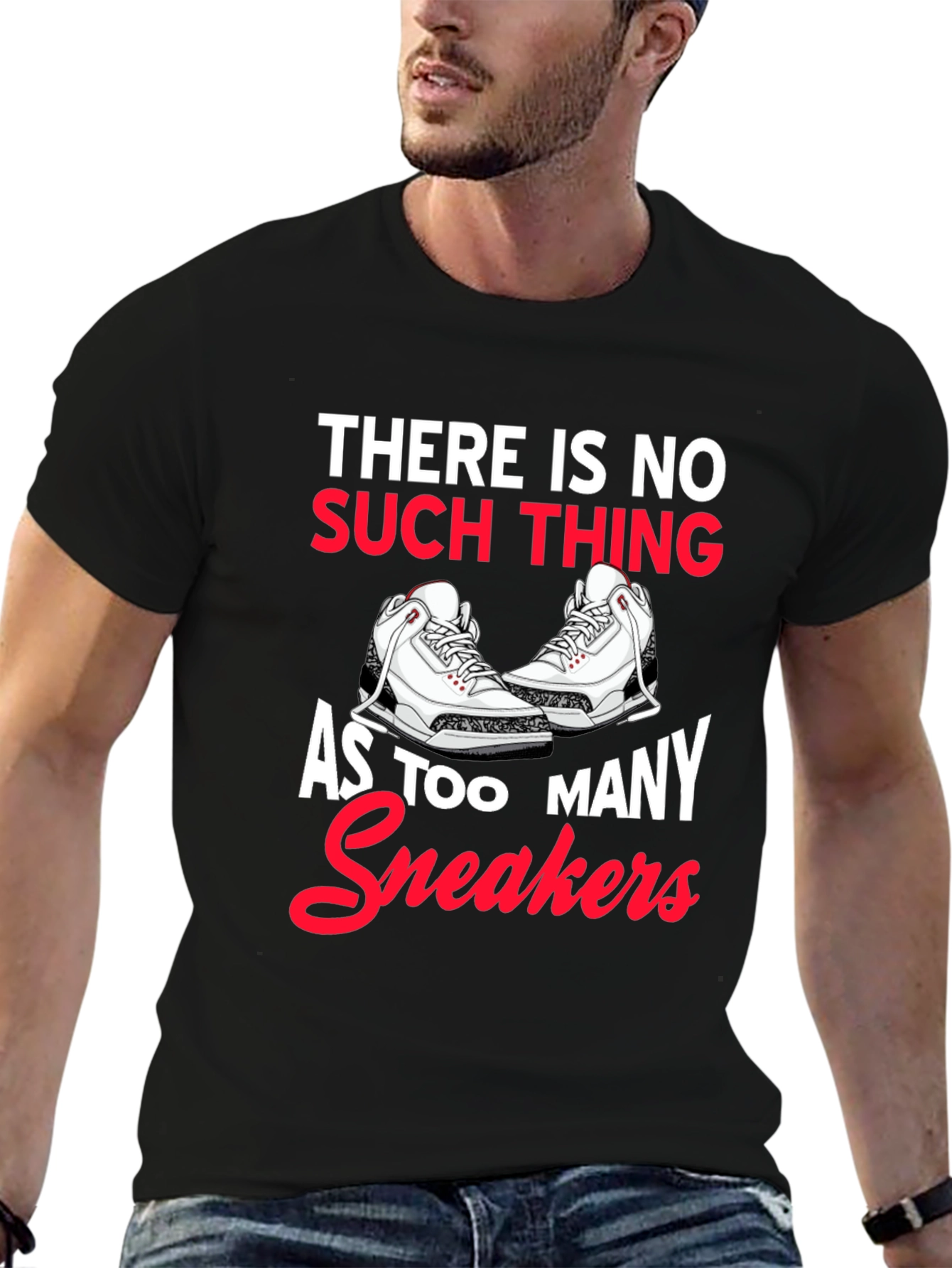 Funny Sneaker Lover T-Shirt - Too Many Sneakers