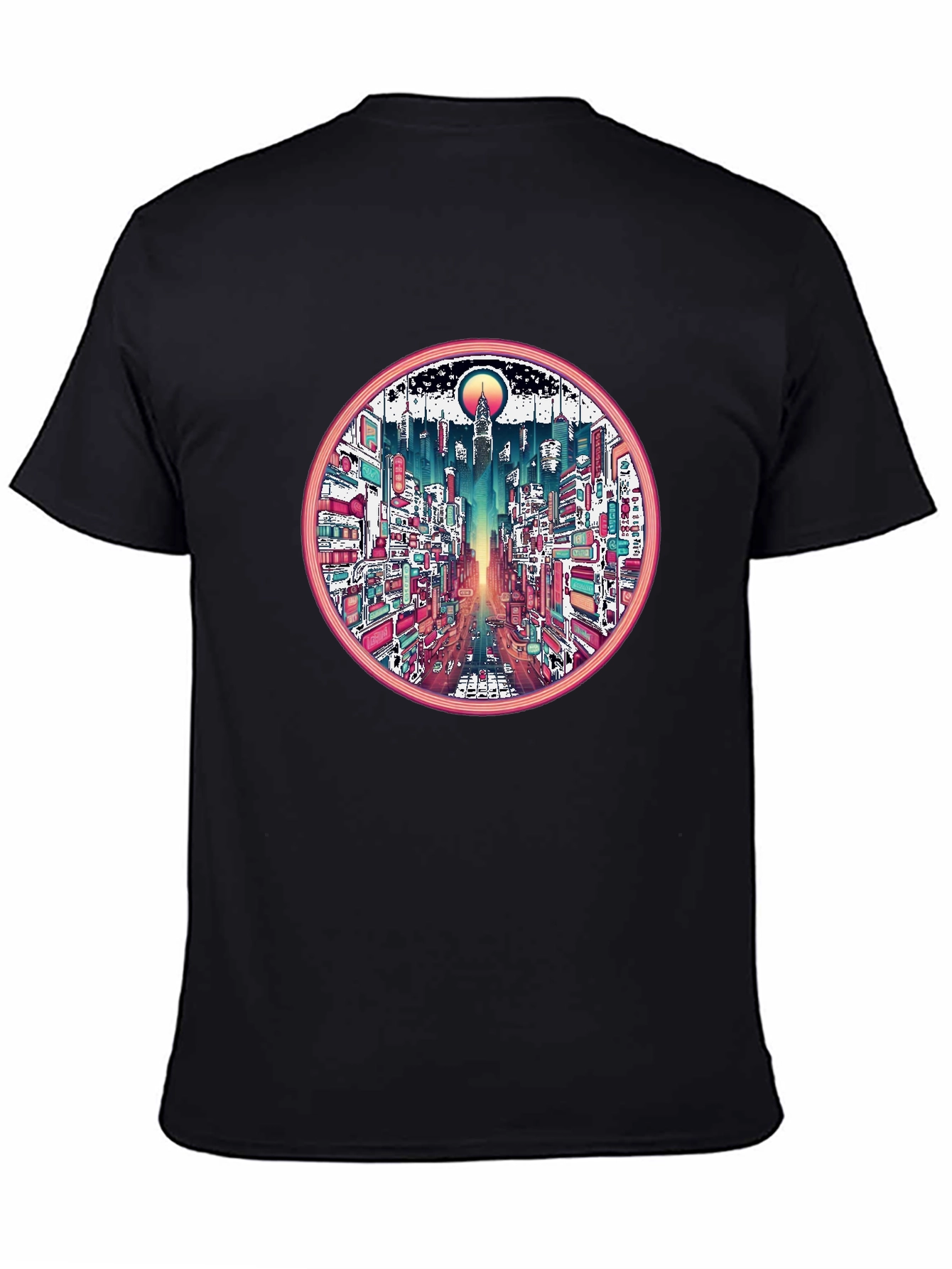 Urban Dreamscape Tee - Cityscape Graphic T-Shirt