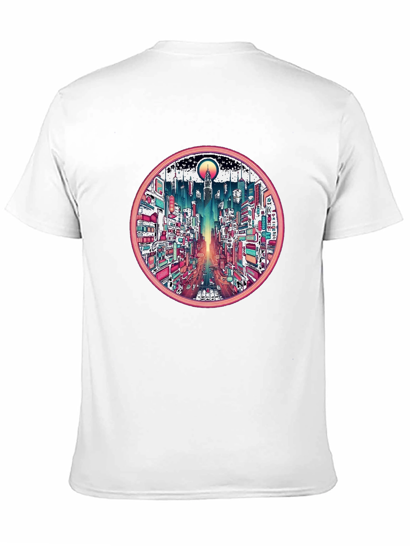 Urban Dreamscape Tee - Cityscape Graphic T-Shirt