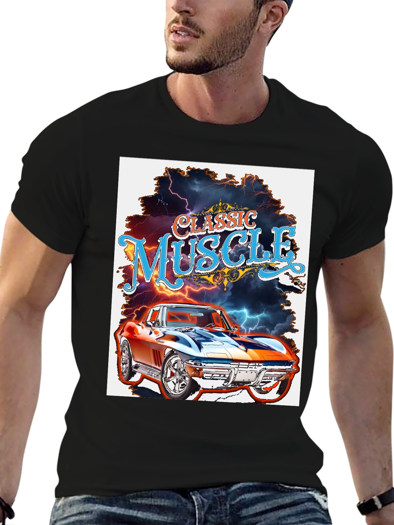 Classic Muscle Car T-Shirt