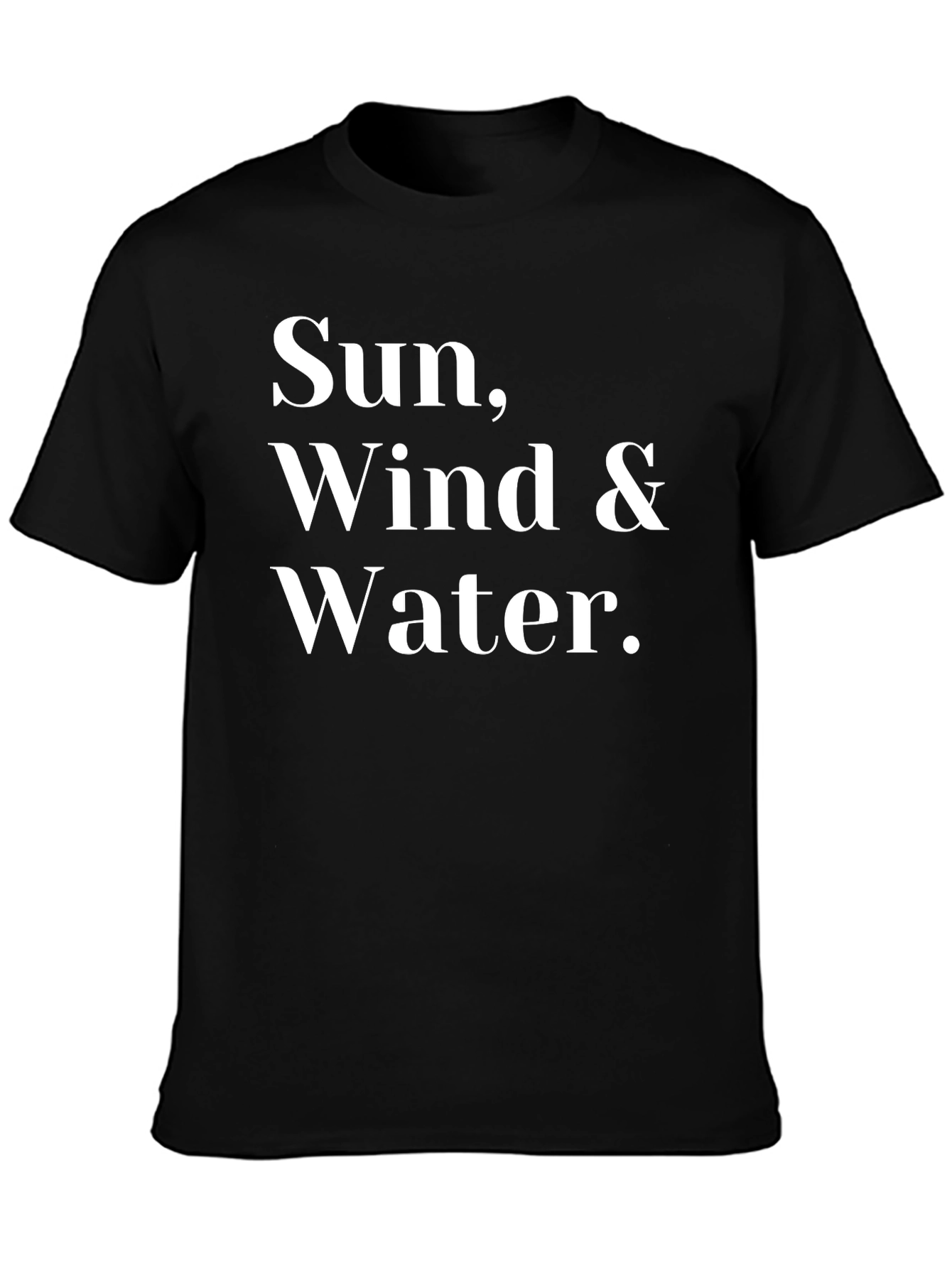 Sun Wind & Water Tee - Classic Graphic T-Shirt