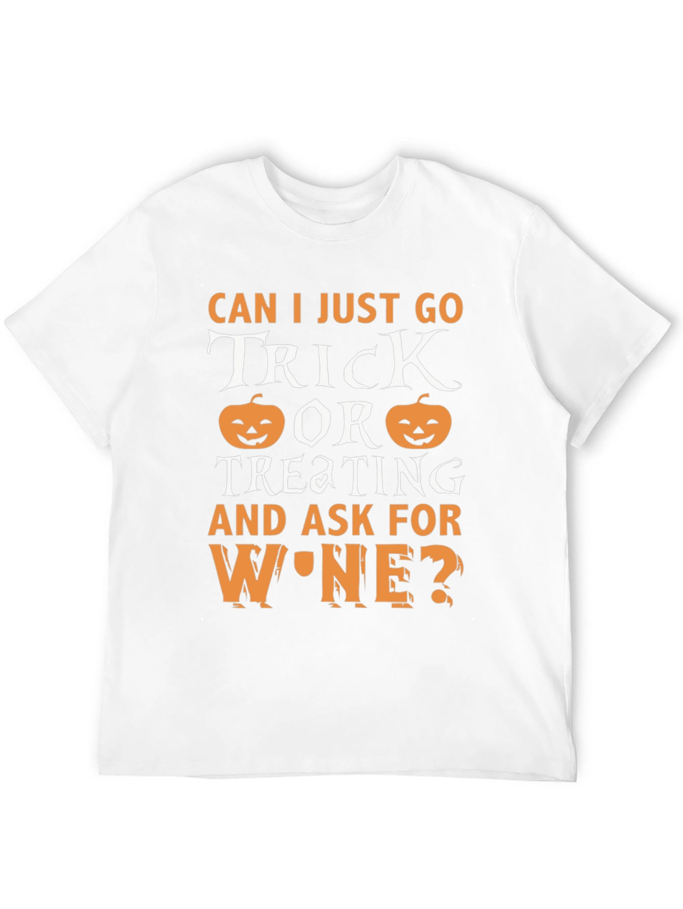 Halloween Trick or Treat Wine T-Shirt