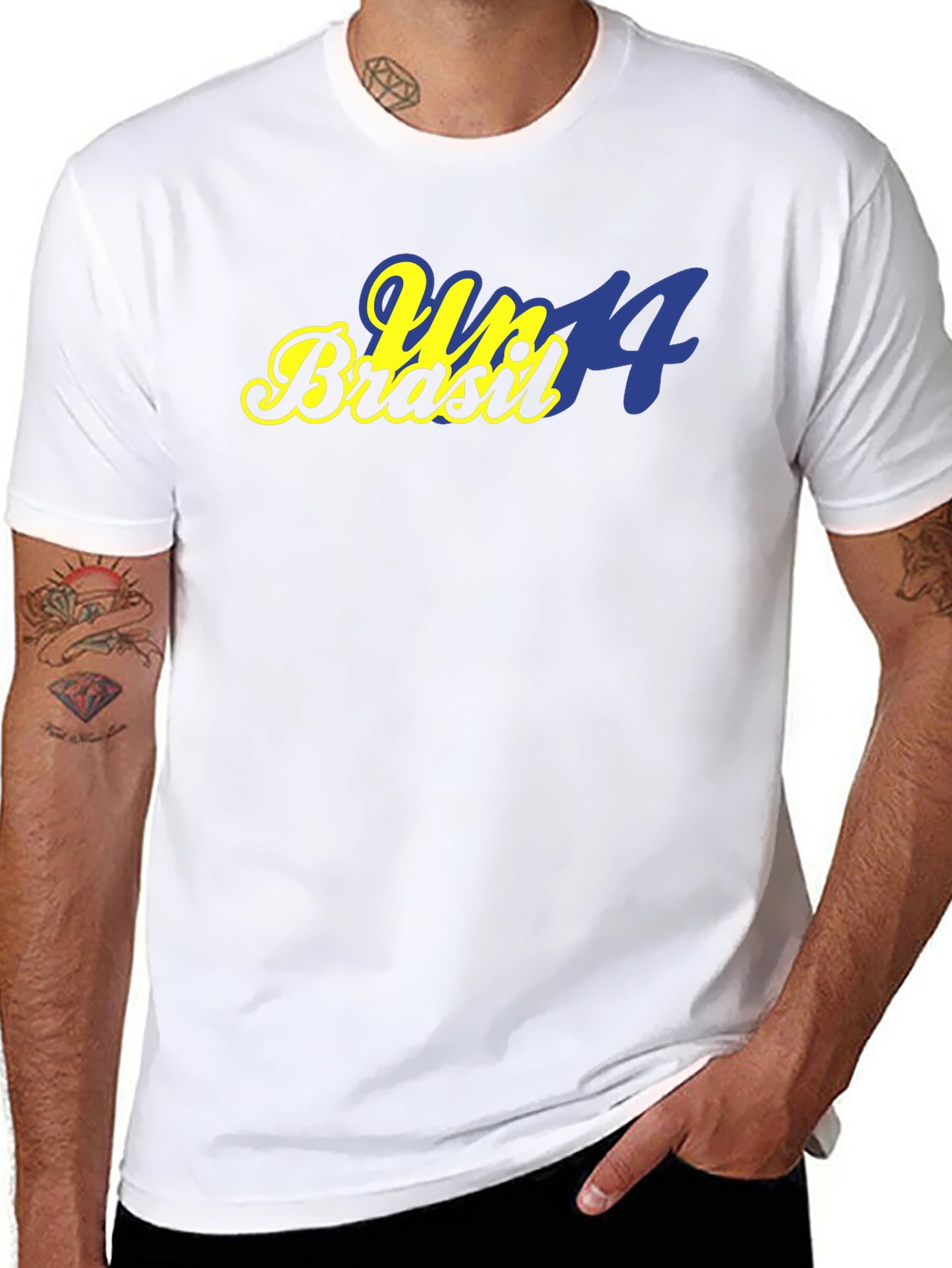 Brasil Soccer Fan T-Shirt - Soft Cotton Tee