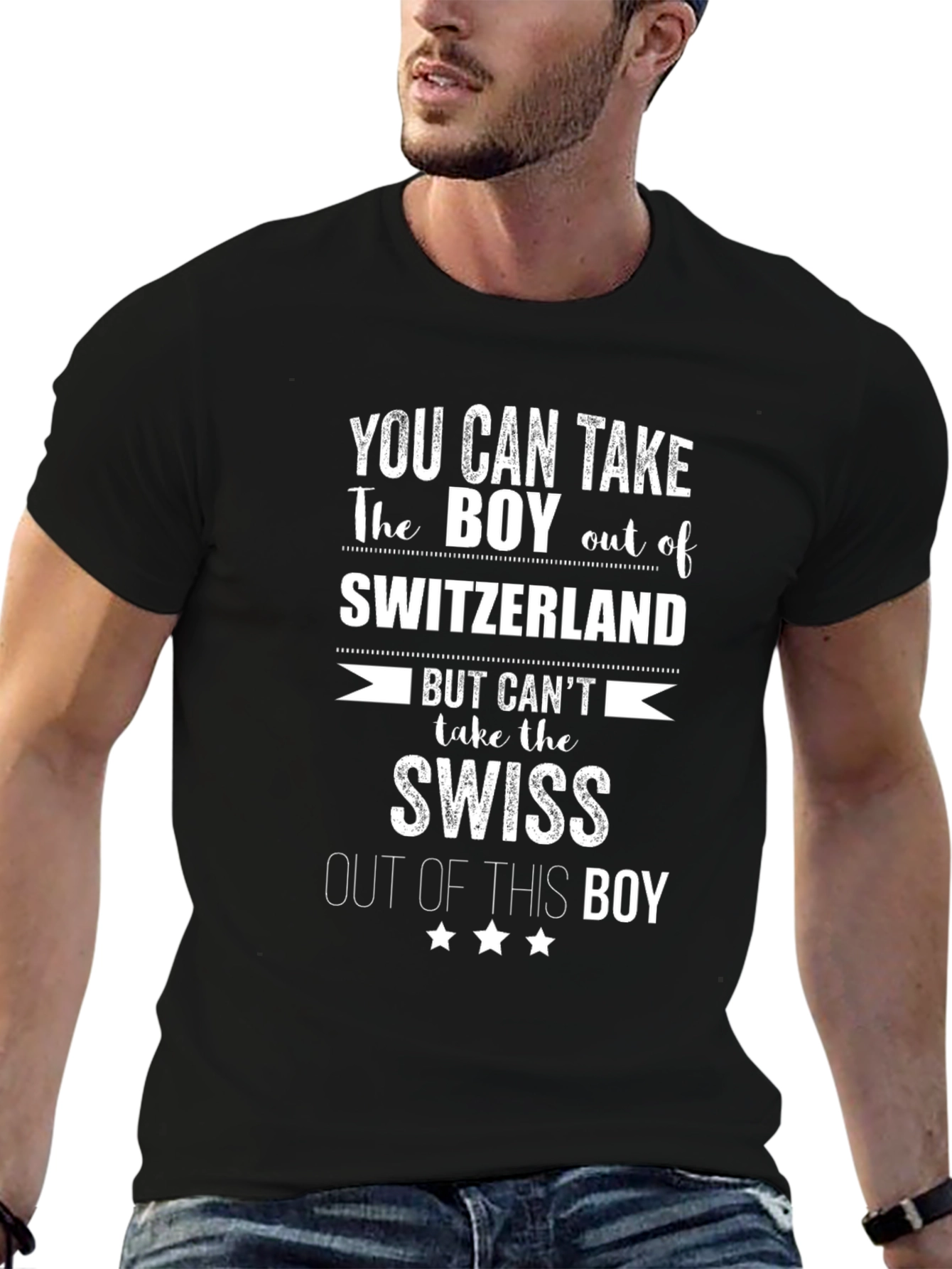 Funny Swiss Boy T-Shirt