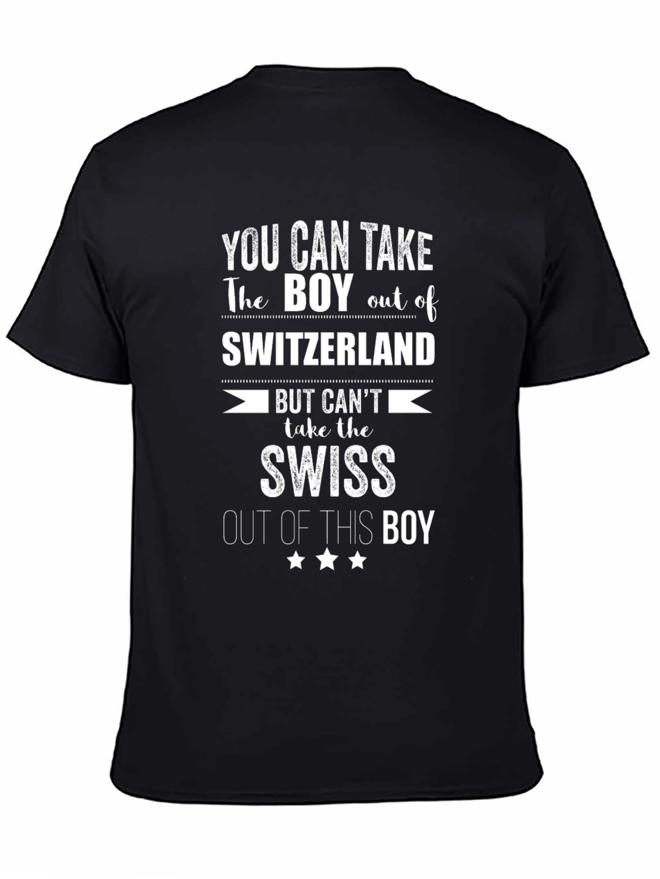 Funny Swiss Boy T-Shirt