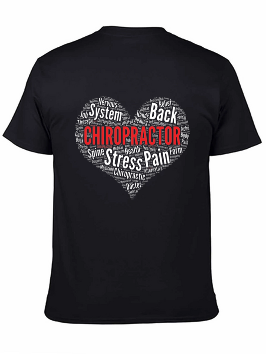 Chiropractor Word Art T-Shirt